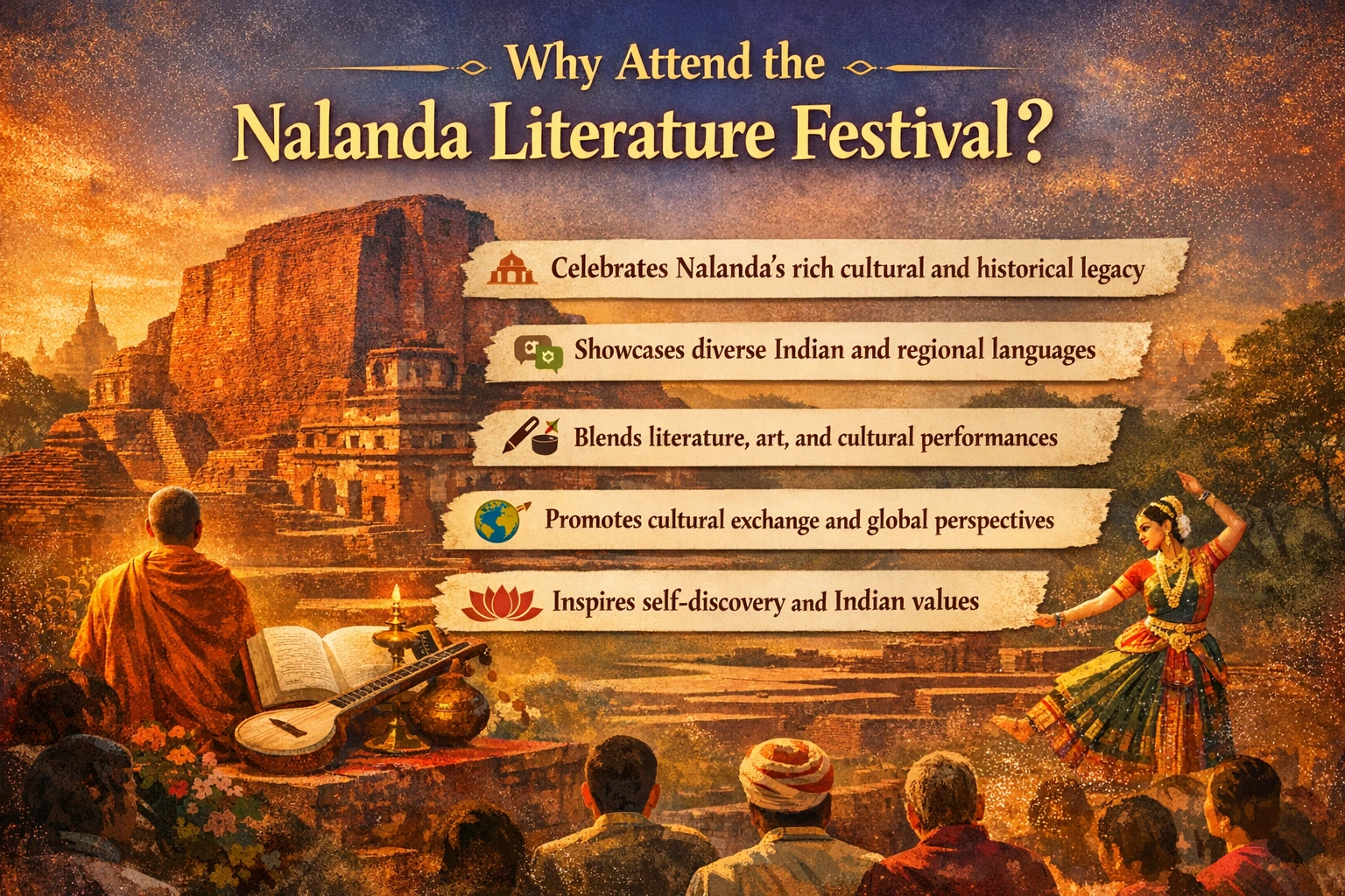 Why should you visit Nalanda Literature Festival?